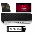 HP Elitedesk 705 G4 SFF AMD Ryzen™5 PRO 2400G@3.9GHz|16GB RAM|256GB SSD|AMD Radeon™ RX Vega 11|Windows 11 Pro  Trieda  A  záruka 3roky